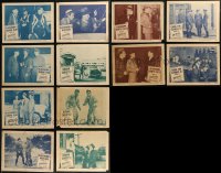 7s0510 LOT OF 12 BLACKHAWK SERIAL LOBBY CARDS 1952 great scenes from several chapters!