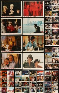 7s0423 LOT OF 115 LOBBY CARDS 1960s-1980s incomplete sets from a variety of different movies!
