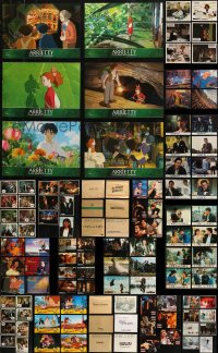 7s0263 LOT OF 104 FRENCH LOBBY CARDS WITH ENVELOPES 1960s-2010s twelve complete sets!