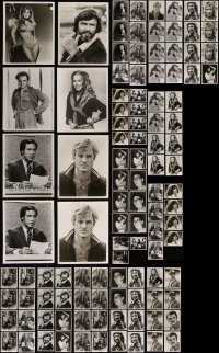 7s0701 LOT OF 115 BLACK & WHITE 8X10 REPRO PHOTOS 1980s great portraits of top Hollywood stars!