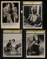 7s0221 LOT OF 1 NEWS PHOTO AND 3 SLABBED 8X10 STILLS 1945-1963 Bogart & Bacall wedding & more!