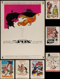 7s0065 LOT OF 7 1960S 30X40S 1960s great images from a variety of different movies!