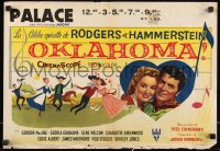 7t0074 OKLAHOMA Belgian 1956 Gordon MacRae, Shirley Jones, Rodgers & Hammerstein musical!