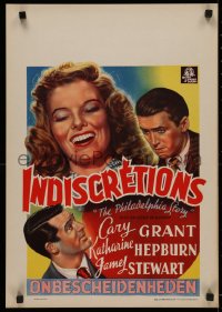 7t0075 PHILADELPHIA STORY Belgian 1947 Katharine Hepburn, Cary Grant & James Stewart