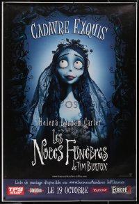 7x0319 CORPSE BRIDE group of 3 advance DS French 1ps 2005 Tim Burton stop-motion horror musical!
