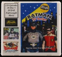 7x0095 BATMAN bootleg DVD set 2000s Adam West and Burt Ward, 120 episodes on 20+ discs!
