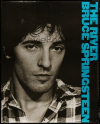 7x0287 BRUCE SPRINGSTEEN 37x47 music poster 1980 super close-up of the star promoting The River!