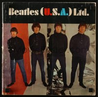 7y0055 BEATLES softcover book 1966 images & information from their Beatles U.S.A. Ltd tour!