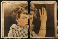 7y0007 DANGER WITHIN 1/2sh 1918 close up of adorable child actor Zoe Rae, ultra rare!