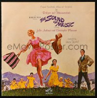 7y0042 SOUND OF MUSIC record album insert 1965 info about the movie that came with the soundtrack!