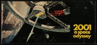 7y0045 2001: A SPACE ODYSSEY souvenir program book 1968 Stanley Kubrick, wonderful images!