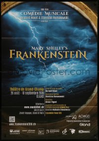 7y0027 FRANKENSTEIN stage Swiss 2016 modern stage version of Mary Shelley's classic horror story!