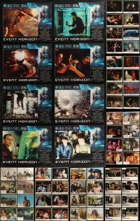 7z0354 LOT OF 120 LOBBY CARDS 1970s-1990s complete sets from a variety of different movies!