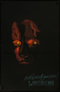 8a0066 INVISIBLE MAN teaser S2 poster 1998 James Whale, H.G. Wells, catch me if you can teaser art!