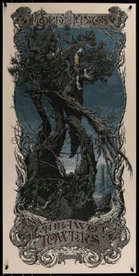 8a0029 LORD OF THE RINGS: THE TWO TOWERS signed #264/487 19x39 art print 2013 regular edition!