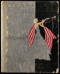 8d0121 COLUMBIA PICTURES 1932-33 hardcover campaign book 1932 Frank Capra, early Mickey Mouse & more!