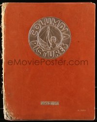 8d0122 COLUMBIA PICTURES 1933-34 hardcover campaign book 1933 Frank Capra, filled with wonderful art!