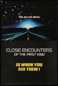 8d0205 CLOSE ENCOUNTERS OF THE THIRD KIND English double crown 1977 Marler Haley, first kind, rare!