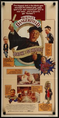 8f0184 BACK TO SCHOOL Aust daybill 1986 Rodney Dangerfield goes to college with his son, different!