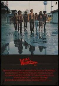 8f0039 WARRIORS English 1sh 1979 Walter Hill, cool image of Michael Beck, James Remar & more!