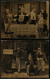8g1136 ALL TIED UP 2 LCs 1925 Tons of Fun Hilliard Karr, Frank Alexander, 'Kewpie' Ross, ultra rare!