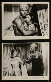 8g0043 PIRATE & THE SLAVE GIRL 20 8x10 stills 1961 swashbuckler Lex Barker & dancer Chelo Alonso!