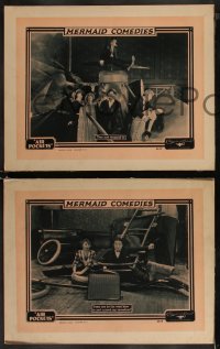 8g1034 AIR POCKETS 3 LCs 1924 Jack White's Mermaid Comedies, wacky inventor Lige Conley, ultra rare!