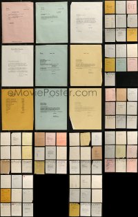 8h0199 LOT OF 106 1960S MOVIE STUDIO CORRESPONDENCE 1960s letters about business!