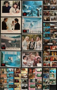8h0120 LOT OF 103 1970S AND NEWER LOBBY CARDS 1970s-2000s incomplete sets from a variety of movies!