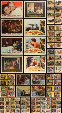 8h0114 LOT OF 116 1950S LOBBY CARDS 1950s incomplete sets from a variety of different movies!