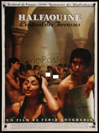 8j0079 HALFAOUINE BOY OF THE TERRACES French 16x21 1990 coming-of-age, directed by Ferid Boughedir!