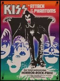 8j0012 ATTACK OF THE PHANTOMS Swiss 1978 cool image of KISS, Criss, Frehley, Simmons, Stanley!