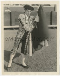 8k0065 BLOOD & SAND 8x10 still 1922 incredible portrait of Rudolph Valnetino as matador Gallardo!