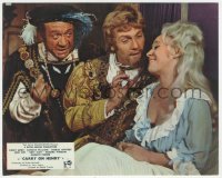 8k0023 CARRY ON HENRY VIII color English FOH LC 1972 Sidney James with Peter Gilmore & sexy blonde!