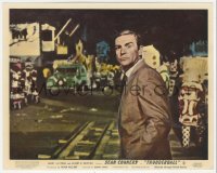 8k0028 THUNDERBALL color English FOH LC 1965 Sean Connery as James Bond on busy street in Bahamas!