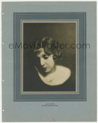 8m0023 ZASU PITTS campaign book page 1925 pretty portrait in Metro-Goldwyn Pictures!