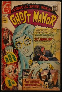 8m0078 GHOST MANOR #14 comic book September 1970 The Eternal Treasure, I'll Never Die, The Secret Man