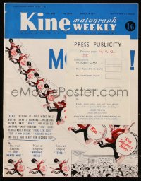 8m0010 KINEMATOGRAPH WEEKLY English exhibitor magazine March 8, 1951 Atom Man vs Superman & more!