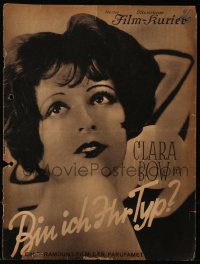 8r0007 GET YOUR MAN German program 1928 many different images of sexy Clara Bow & Buddy Rogers!