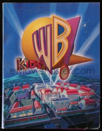 8r0039 KIDS' WB presskit 1995 cartoon art of the studio lot, includes 19 supplements but NO stills!