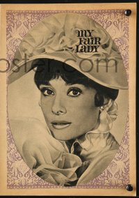 8r0028 MY FAIR LADY East German program 1967 many different images of beautiful Audrey Hepburn!
