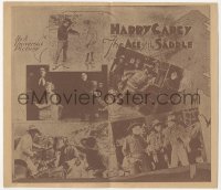 8r0324 ACE OF THE SADDLE herald 1919 cowboy Harry Carey, directed by John Ford, ultra rare!