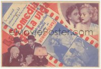 8r0791 20th CENTURY Spanish herald 1934 John Barrymore, Carole Lombard, different & ultra rare!