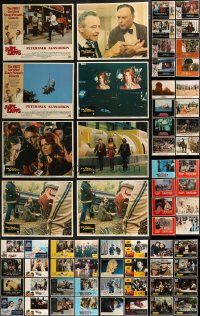 8s0169 LOT OF 119 1970S AND NEWER LOBBY CARDS 1970s-2000s incomplete sets from a variety of movies!