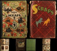 8s0032 LOT OF 4 SCRAPBOOKS 1930s-1940s many magazine & newspaper clippings with movie images!