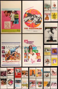 8s0042 LOT OF 29 WINDOW CARDS 1960s great images from a variety of different movies!