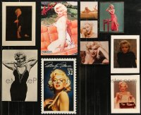 8s0022 LOT OF 10 MARILYN MONROE MISCELLANEOUS ITEMS 1980s-1990s the legendary sex symbol!
