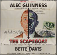 8t0064 SCAPEGOAT 6sh 1959 art of Alec Guinness, who lived another man's life & loved his woman!