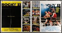 8t0008 ROCKY II 1-stop poster 1979 Sylvester Stallone & Carl Weathers, includes different image!