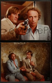 8w0018 LA CHEVRE 25 color Dutch 9.25x11.75 stills 1982 Gerard Depardieu, French!
